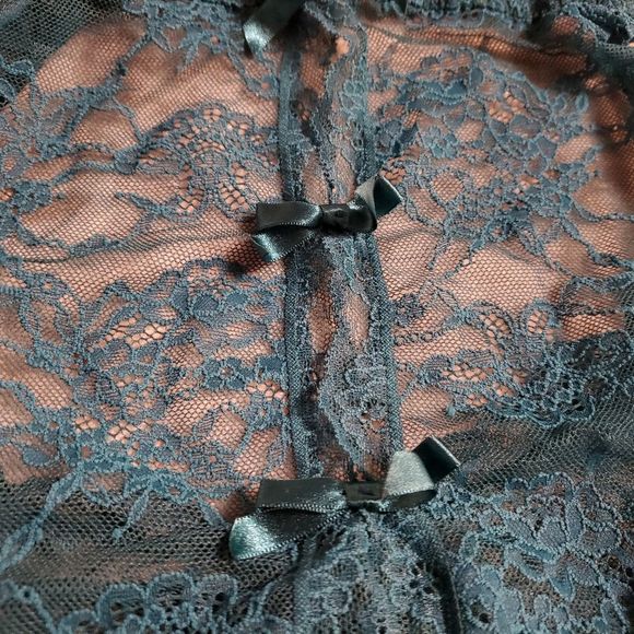 Emerald Green Victoria's Secret Lace Lingerie Teddy - Picture 12 of 14